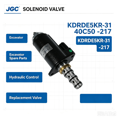 KDRDE5KR-31 40C50 -217 VANNE SOLÉNOÏDE Convient pour pièces de rechange d'excavatrice