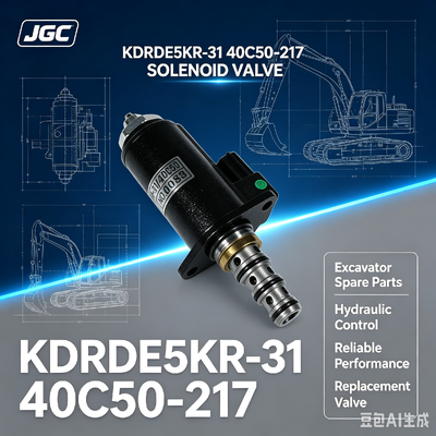 KDRDE5KR-31 40C50 -217 VANNE SOLÉNOÏDE Convient pour pièces de rechange d'excavatrice