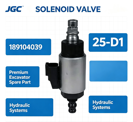25-D1 Électrovanne (189104039) - Pièce de rechange premium pour excavateur pour systèmes hydrauliques