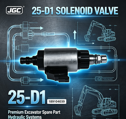 25-D1 Électrovanne (189104039) - Pièce de rechange premium pour excavateur pour systèmes hydrauliques