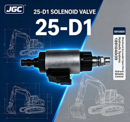 25-D1 Électrovanne (189104039) - Pièce de rechange premium pour excavateur pour systèmes hydrauliques