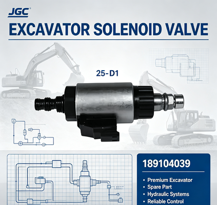 25-D1 Électrovanne (189104039) - Pièce de rechange premium pour excavateur pour systèmes hydrauliques