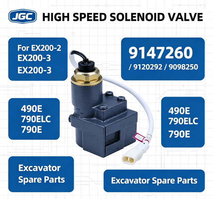 9147260 9120292 9098250 Électrovanne haute vitesse pour pelles EX200-2 EX200-3 490E 790ELC 790E