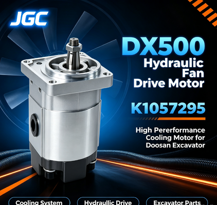 Moteur d'entraînement de ventilateur hydraulique K1057295 DX500, moteur hydraulique de ventilateur d'excavatrice haute performance pour excavatrice Doosan