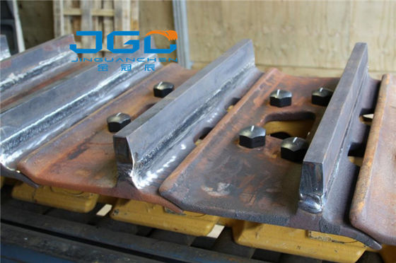 Crawler Excavator Crane Undercarriage Spare Parts Single Grouser Track Pads